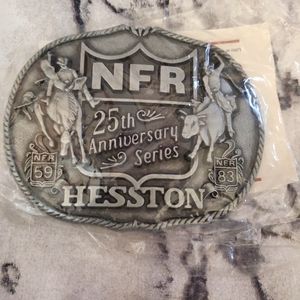Nfr 25th anniversary belt buckle
